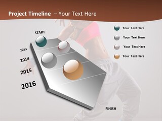 Hip Hop Fashion Woman PowerPoint Template