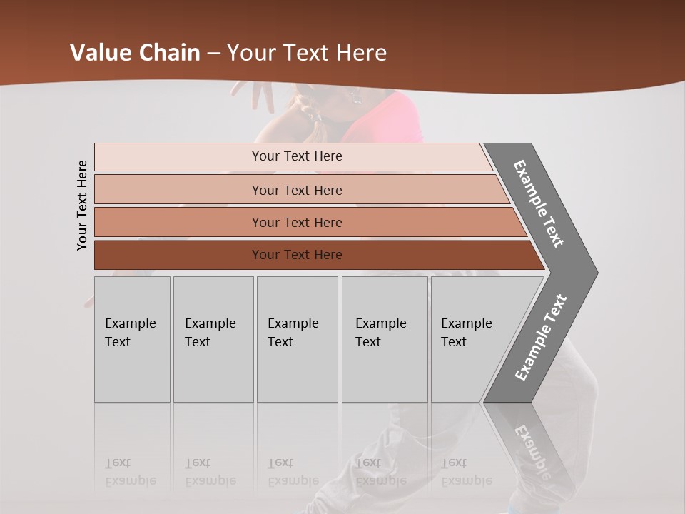 Hip Hop Fashion Woman PowerPoint Template