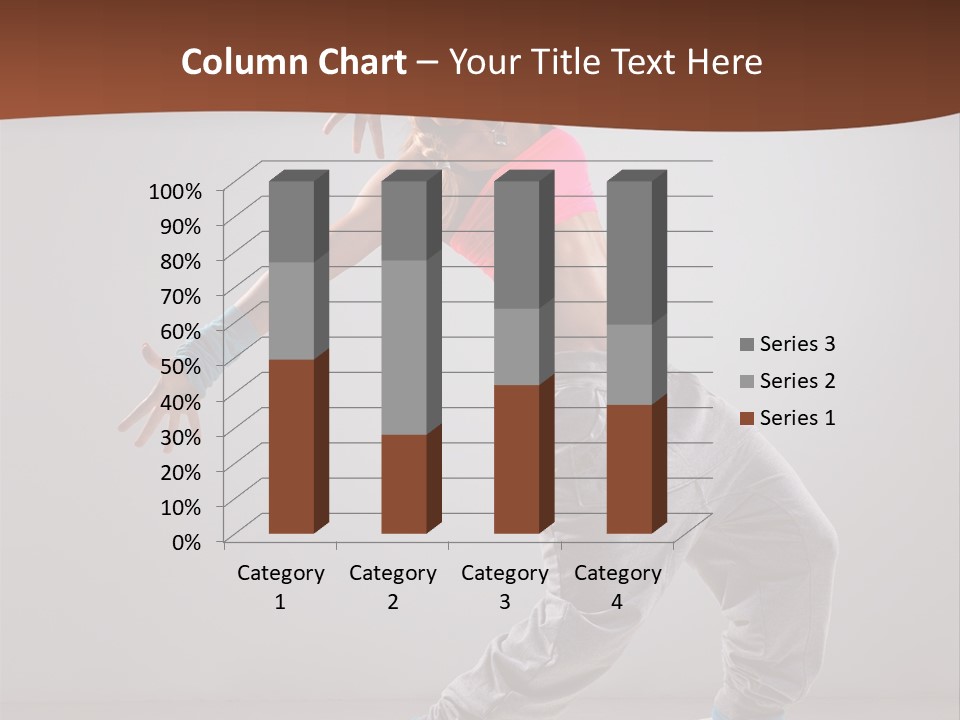 Hip Hop Fashion Woman PowerPoint Template