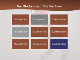 Hip Hop Fashion Woman PowerPoint Template