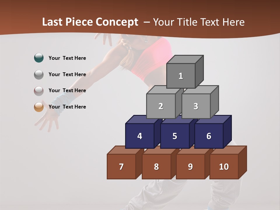 Hip Hop Fashion Woman PowerPoint Template