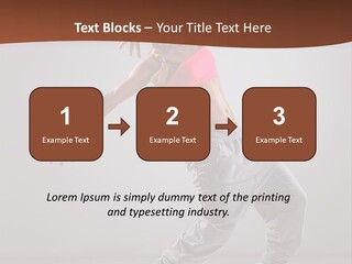 Hip Hop Fashion Woman PowerPoint Template