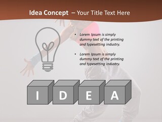 Hip Hop Fashion Woman PowerPoint Template
