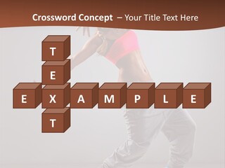 Hip Hop Fashion Woman PowerPoint Template
