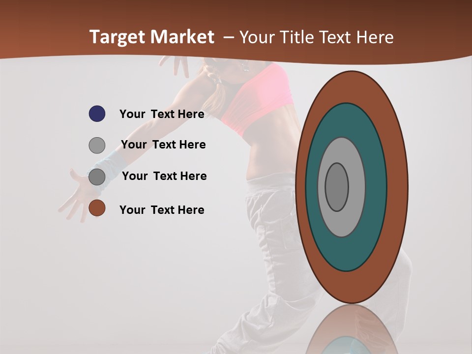 Hip Hop Fashion Woman PowerPoint Template