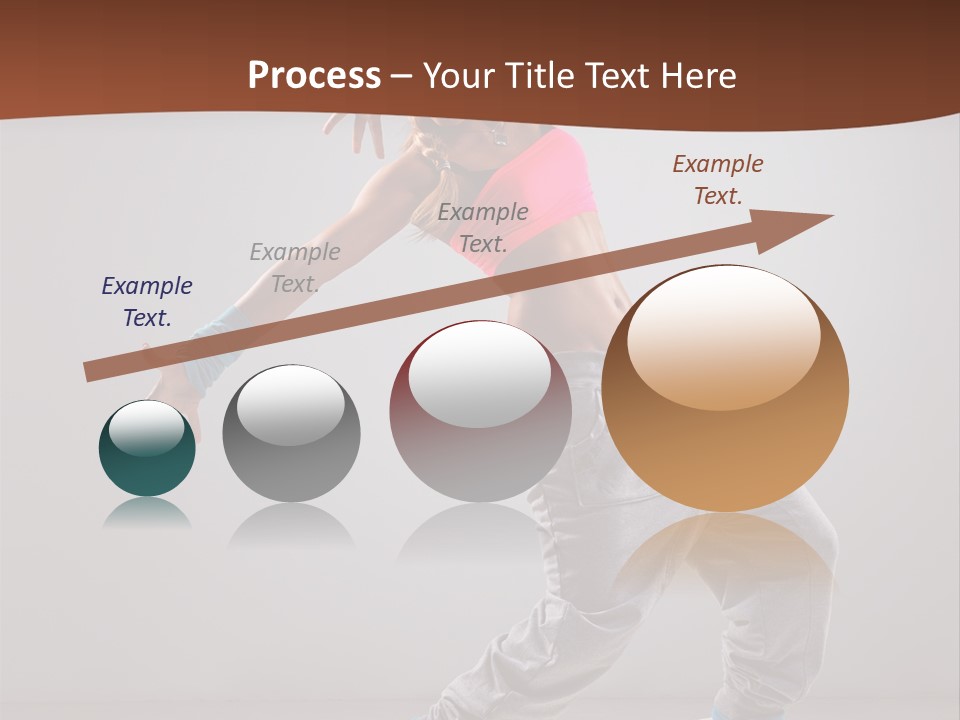 Hip Hop Fashion Woman PowerPoint Template