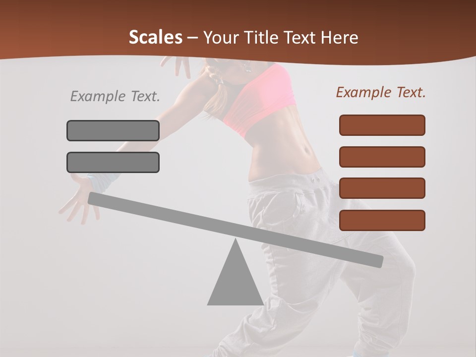 Hip Hop Fashion Woman PowerPoint Template