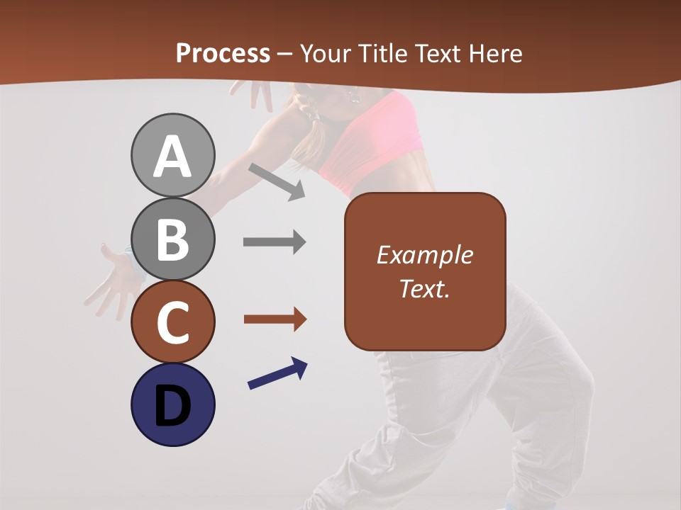 Hip Hop Fashion Woman PowerPoint Template