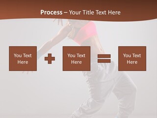 Hip Hop Fashion Woman PowerPoint Template
