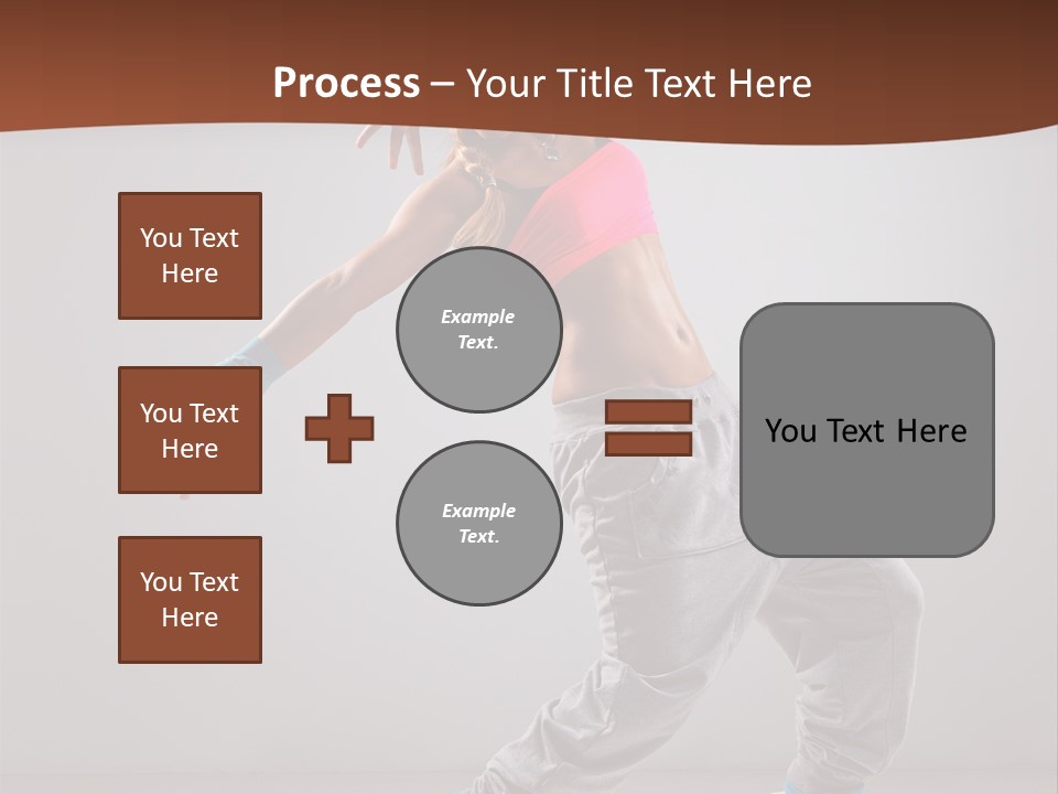Hip Hop Fashion Woman PowerPoint Template