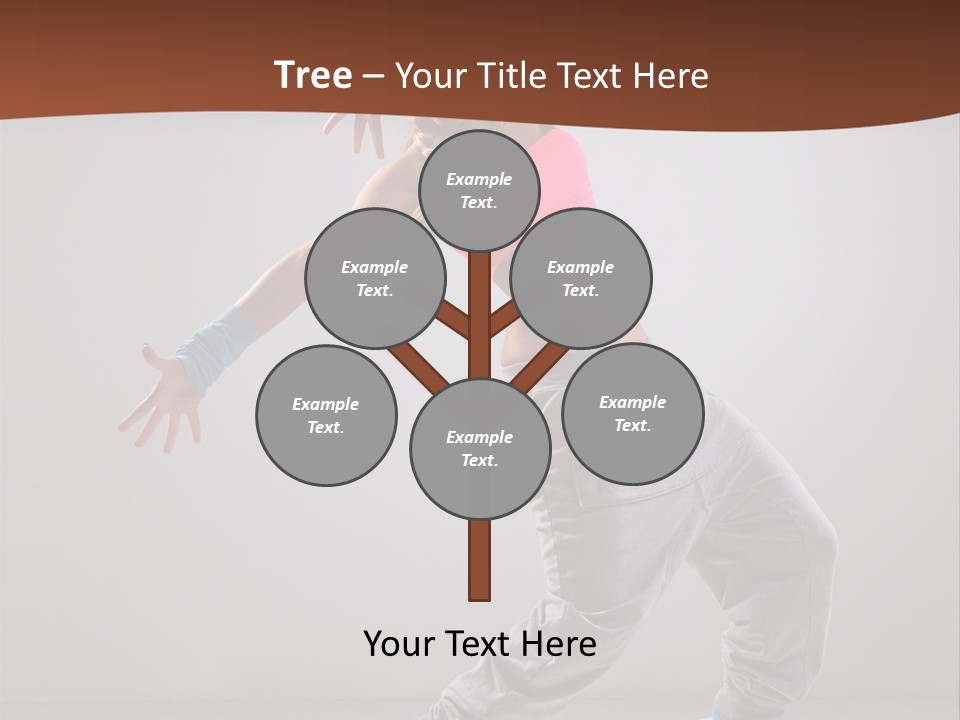 Hip Hop Fashion Woman PowerPoint Template