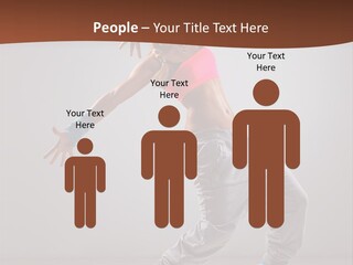 Hip Hop Fashion Woman PowerPoint Template