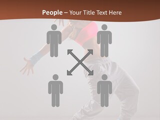 Hip Hop Fashion Woman PowerPoint Template