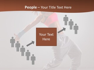 Hip Hop Fashion Woman PowerPoint Template
