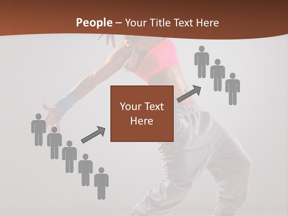 Hip Hop Fashion Woman PowerPoint Template