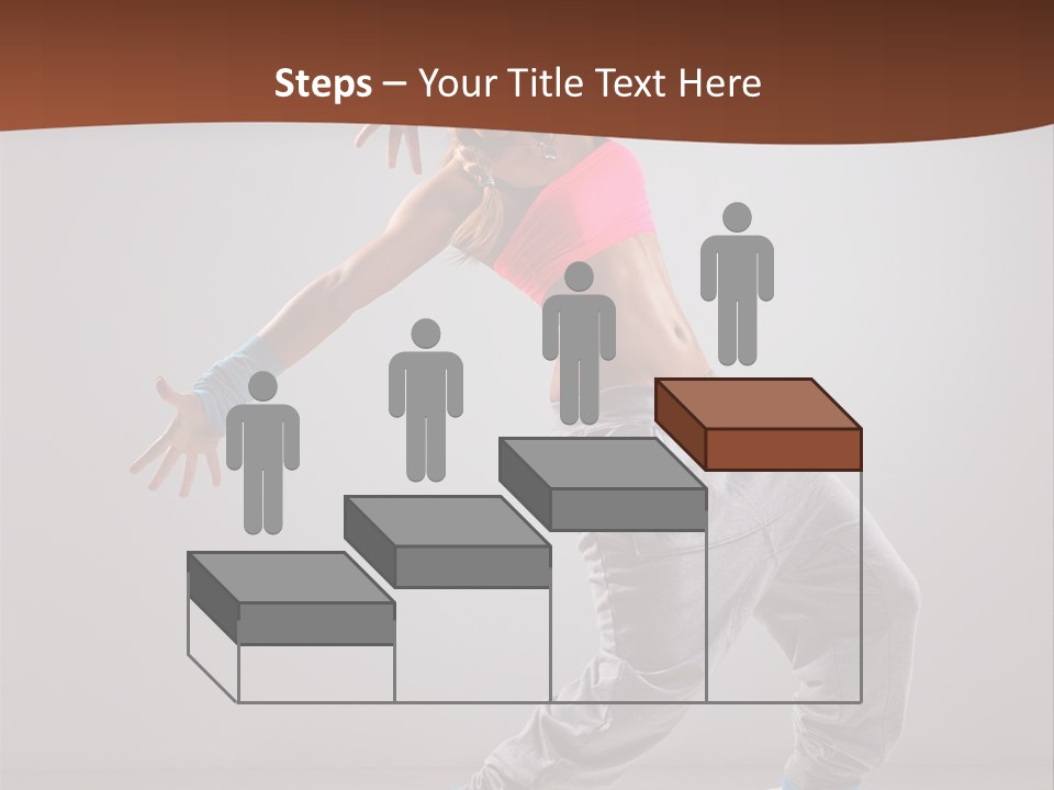Hip Hop Fashion Woman PowerPoint Template