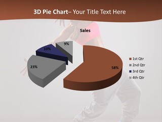 Hip Hop Fashion Woman PowerPoint Template