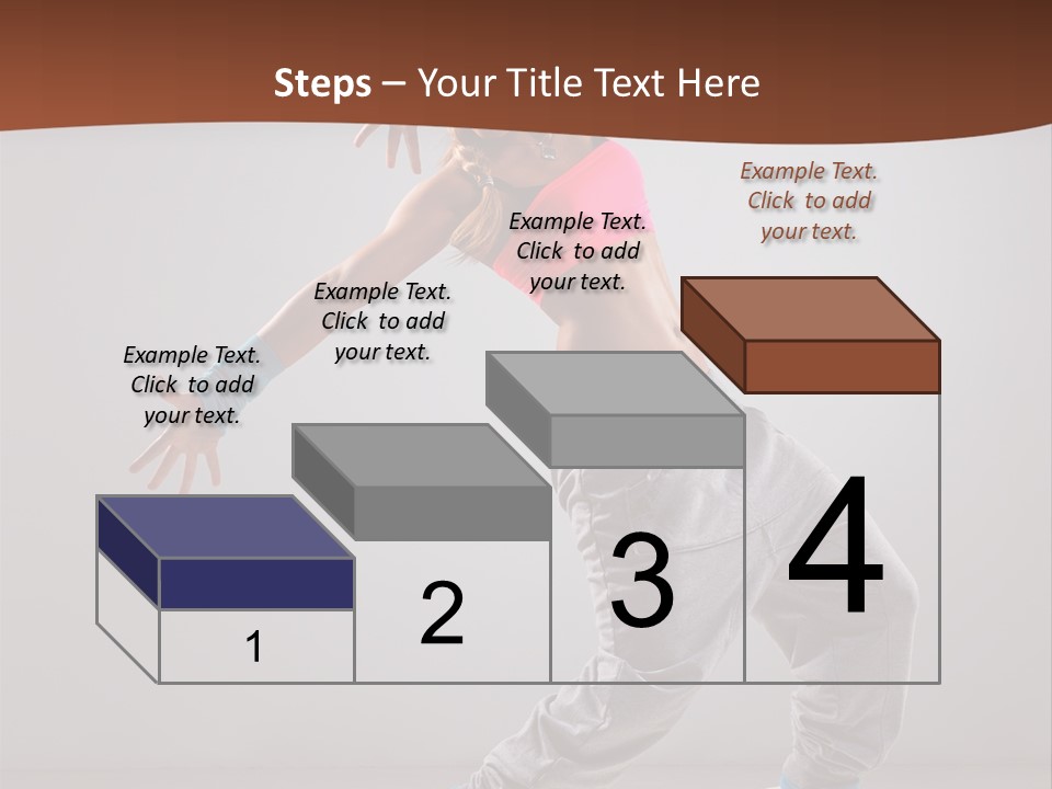 Hip Hop Fashion Woman PowerPoint Template