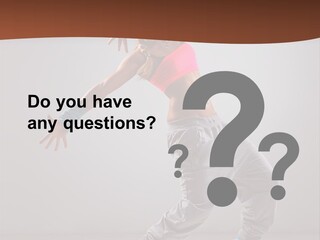 Hip Hop Fashion Woman PowerPoint Template