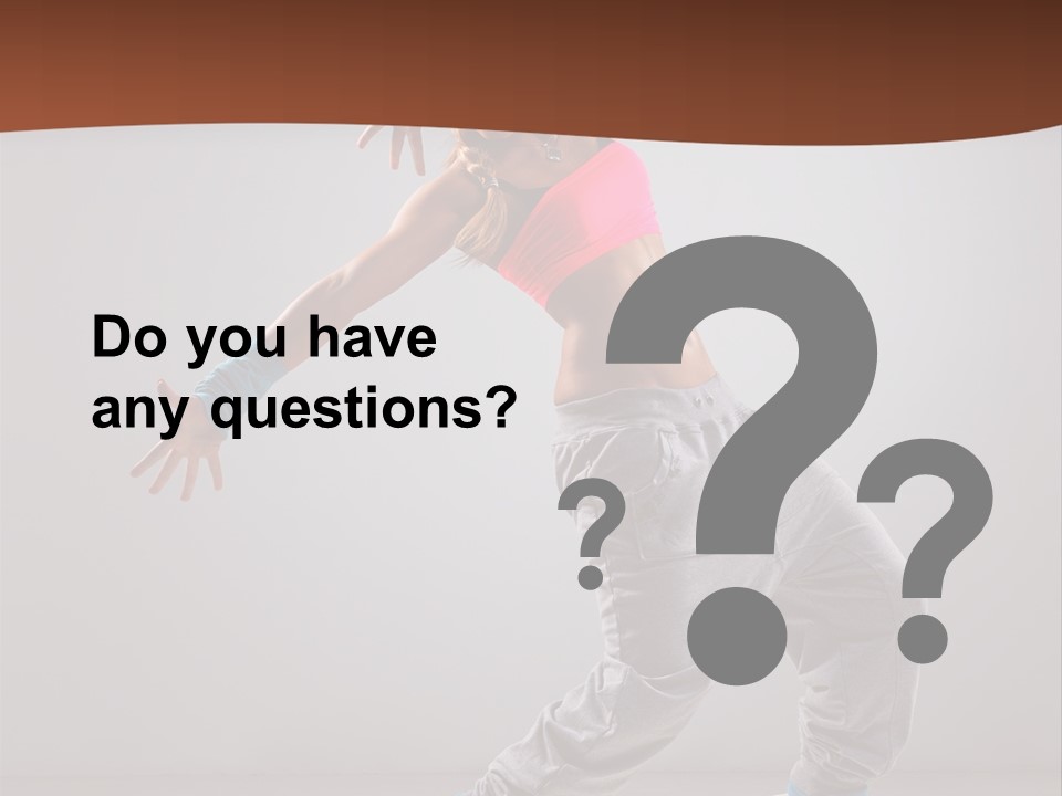 Hip Hop Fashion Woman PowerPoint Template