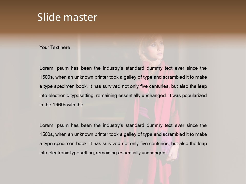 Beautiful Outside Single PowerPoint Template