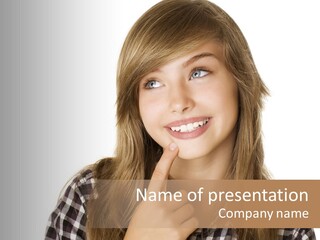 Teenage Emotion Student PowerPoint Template