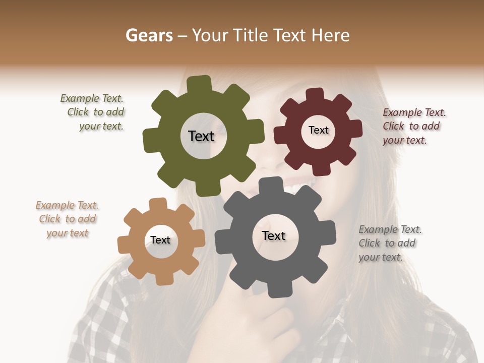 Teenage Emotion Student PowerPoint Template