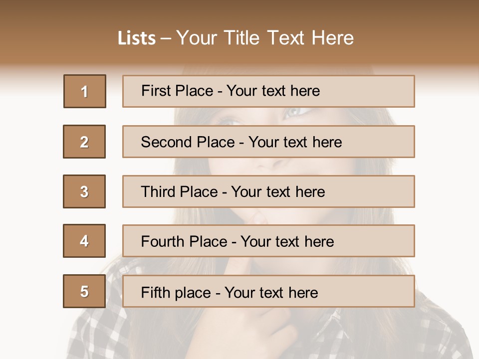 Teenage Emotion Student PowerPoint Template