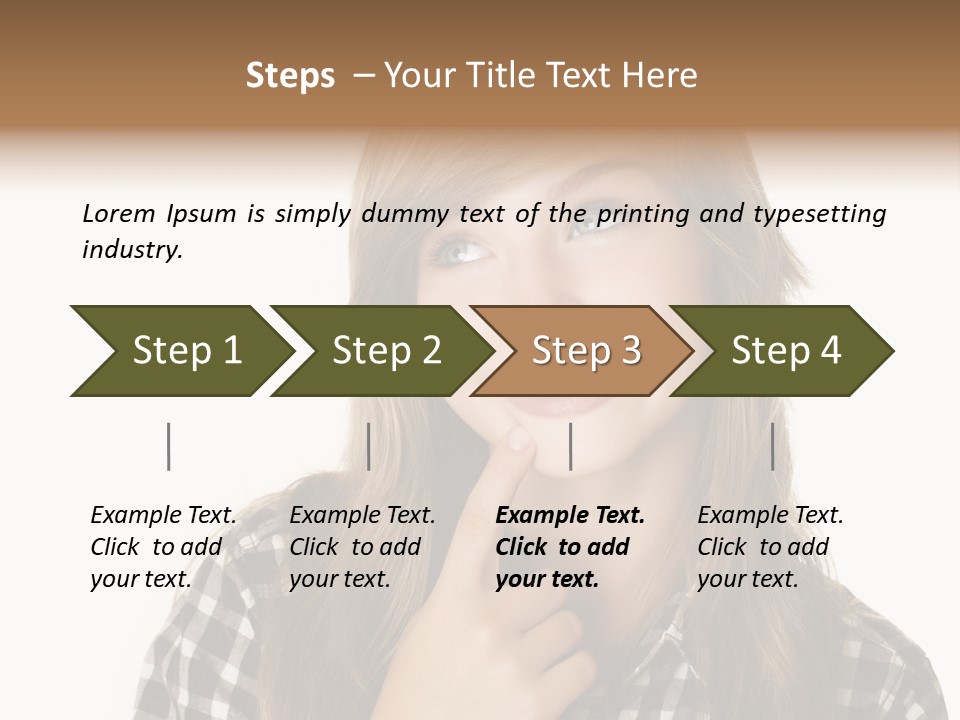 Teenage Emotion Student PowerPoint Template
