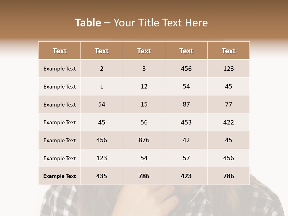 Teenage Emotion Student PowerPoint Template