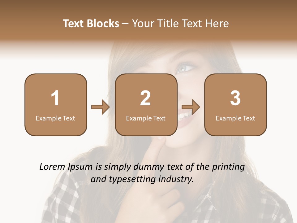 Teenage Emotion Student PowerPoint Template