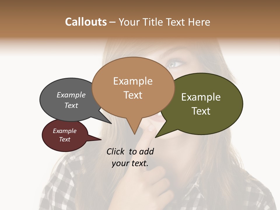 Teenage Emotion Student PowerPoint Template