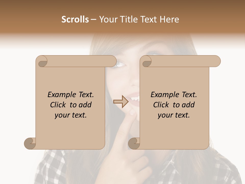 Teenage Emotion Student PowerPoint Template