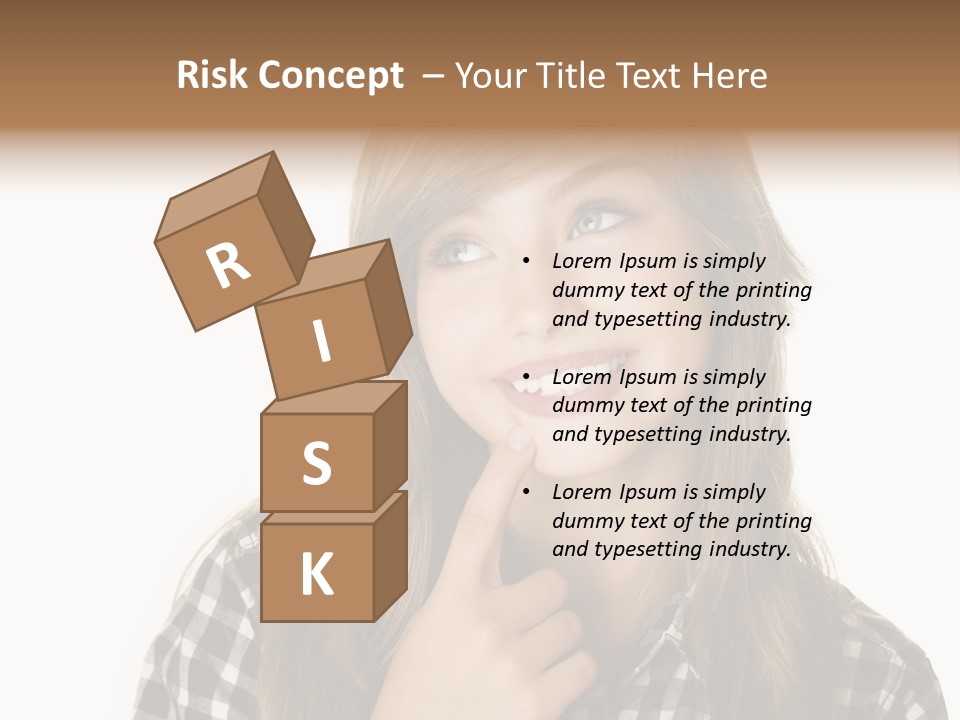 Teenage Emotion Student PowerPoint Template