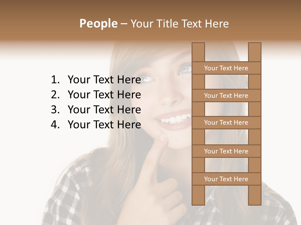 Teenage Emotion Student PowerPoint Template