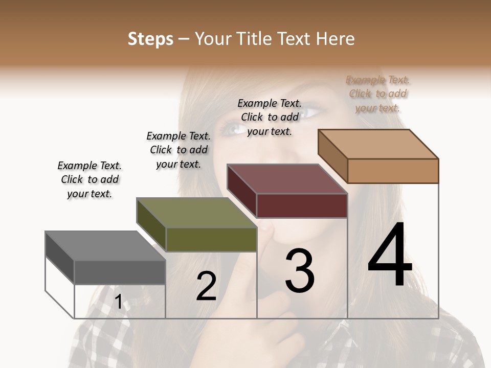 Teenage Emotion Student PowerPoint Template