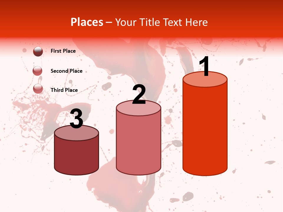 Background Explosion Dribble PowerPoint Template