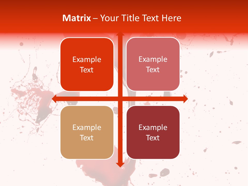 Background Explosion Dribble PowerPoint Template
