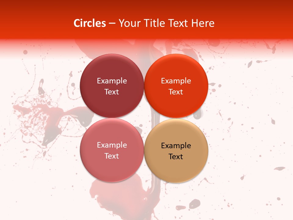 Background Explosion Dribble PowerPoint Template