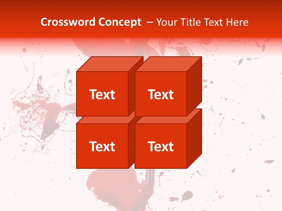 Background Explosion Dribble PowerPoint Template