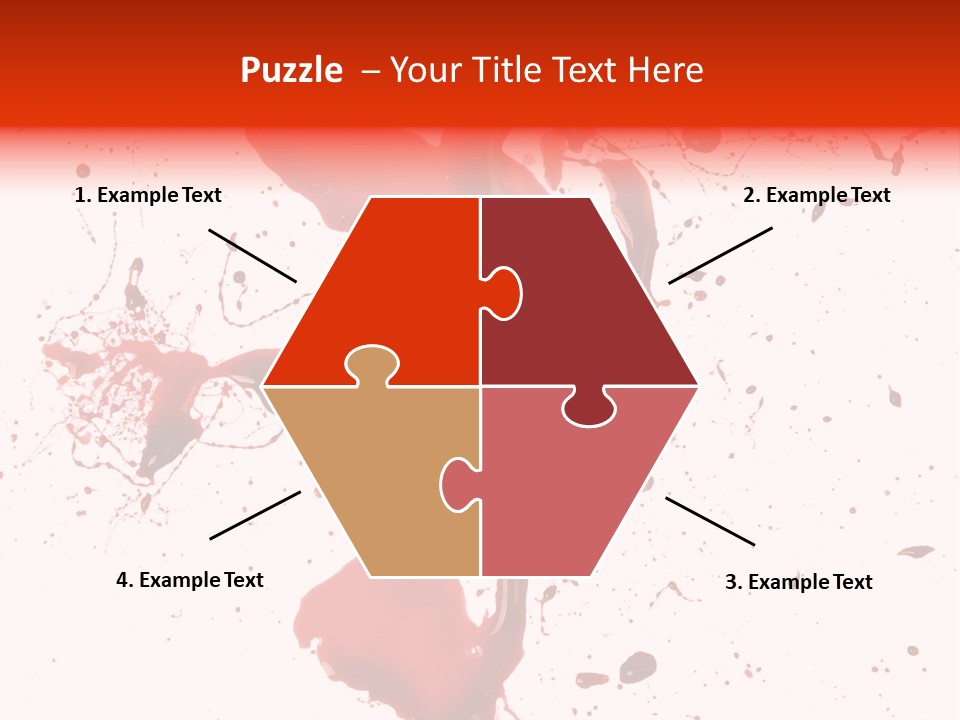 Background Explosion Dribble PowerPoint Template