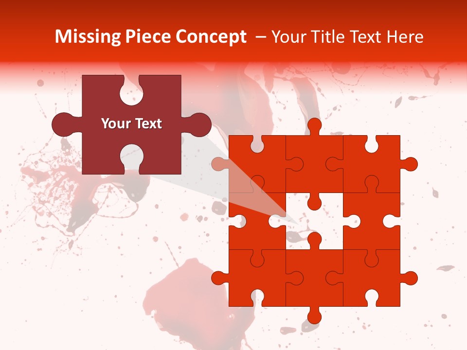 Background Explosion Dribble PowerPoint Template