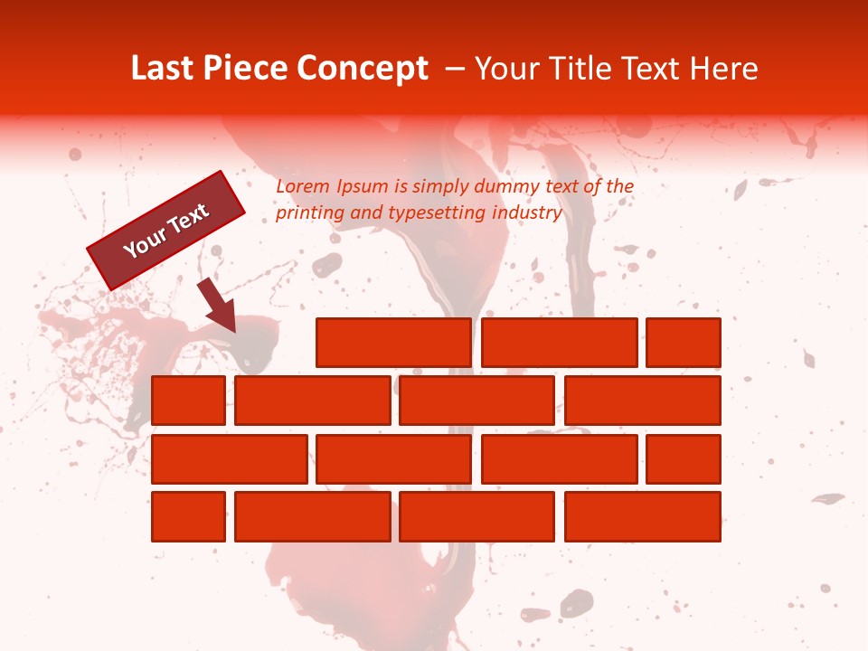 Background Explosion Dribble PowerPoint Template