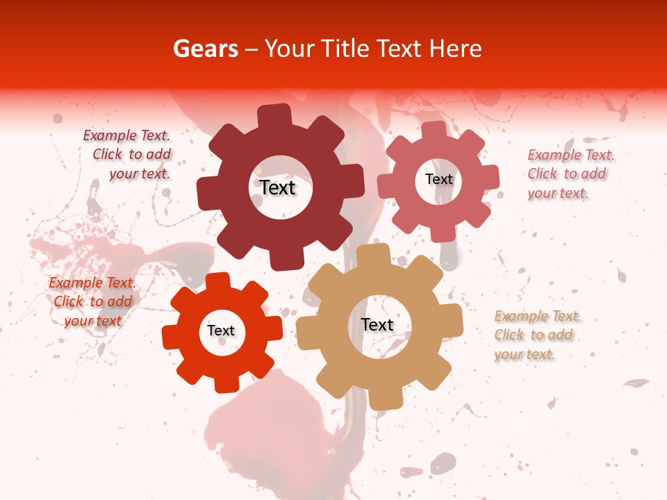 Background Explosion Dribble PowerPoint Template