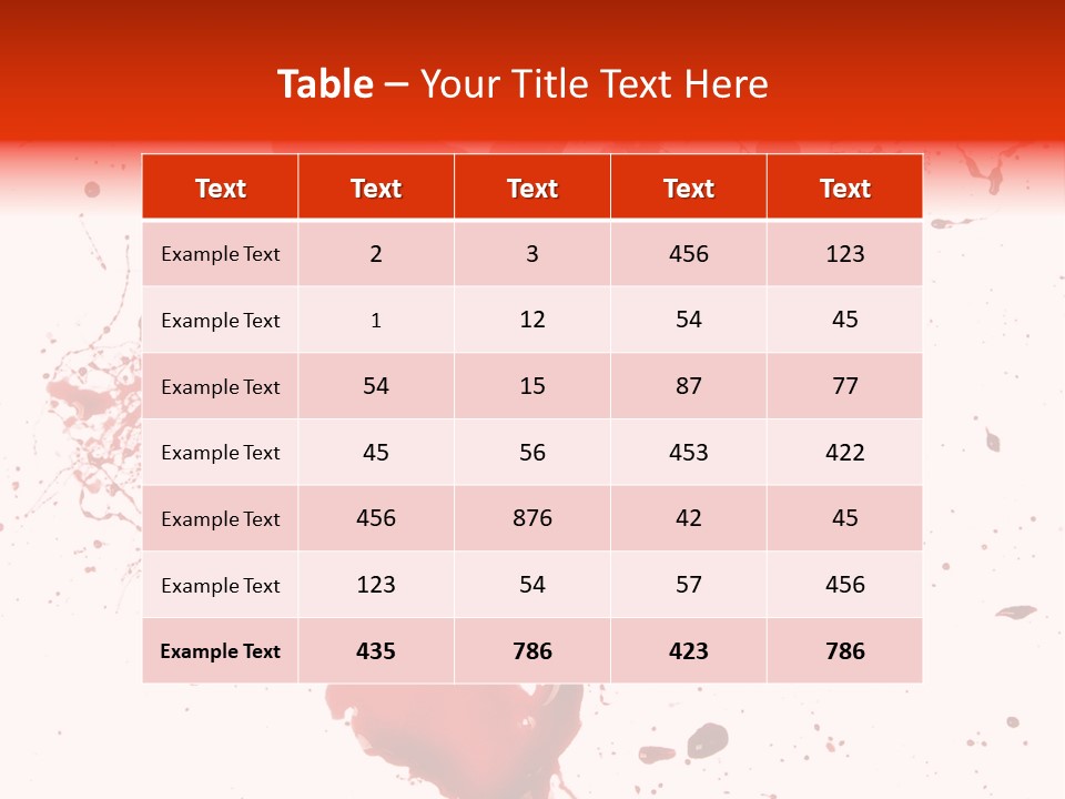 Background Explosion Dribble PowerPoint Template