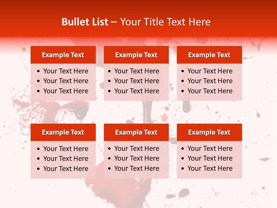 Background Explosion Dribble PowerPoint Template