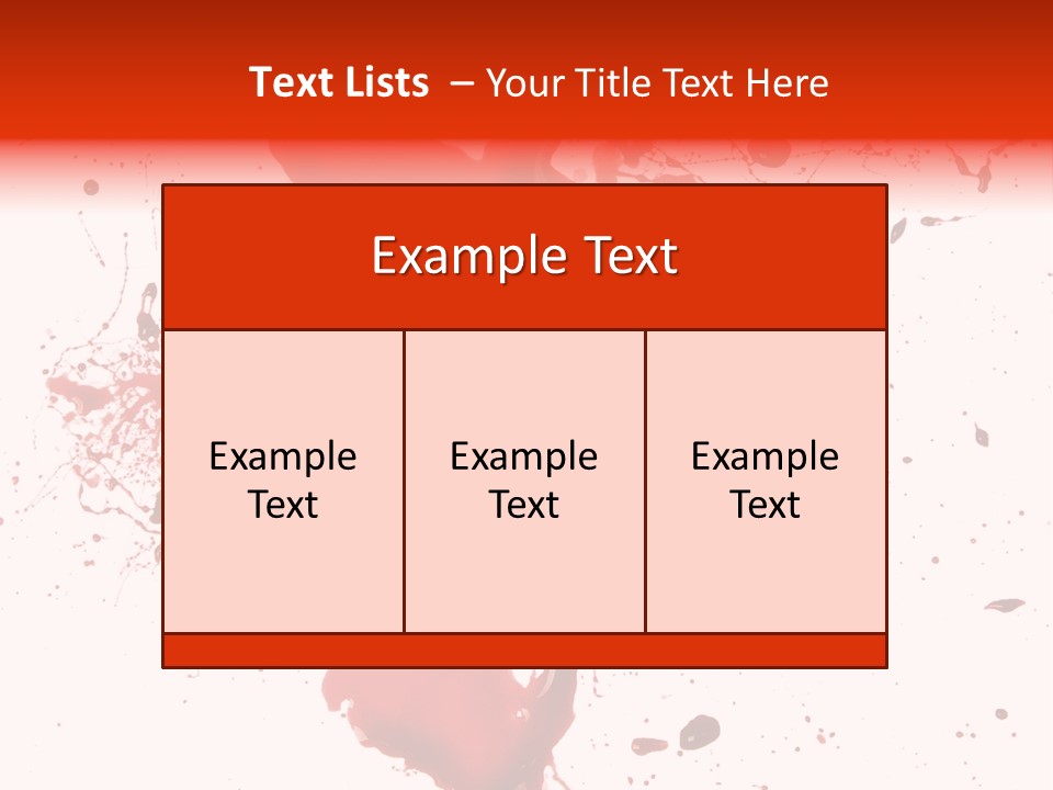 Background Explosion Dribble PowerPoint Template