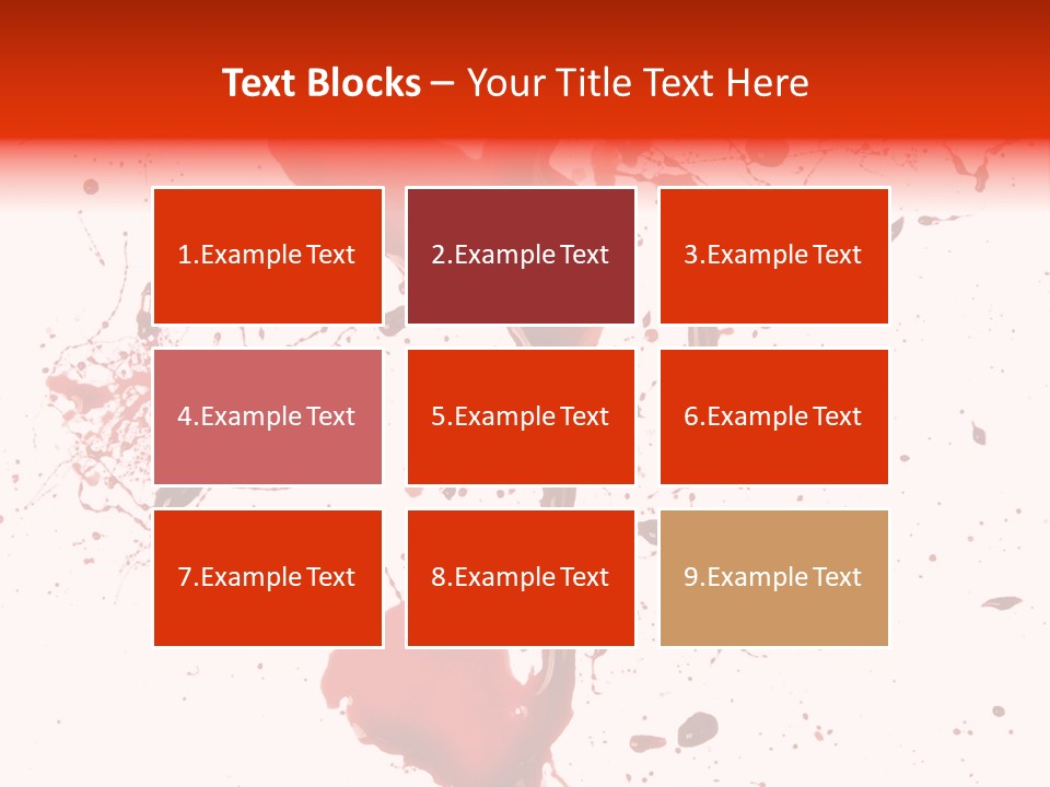 Background Explosion Dribble PowerPoint Template