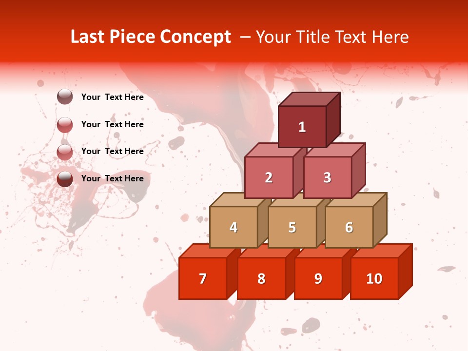 Background Explosion Dribble PowerPoint Template