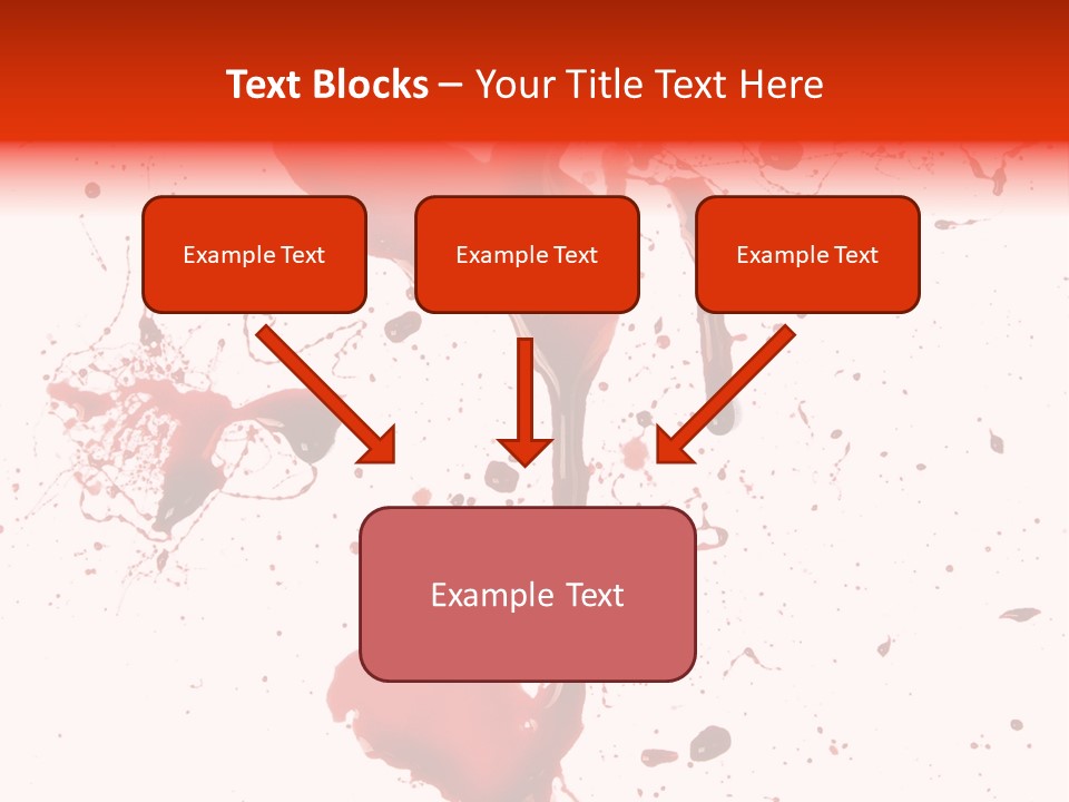 Background Explosion Dribble PowerPoint Template